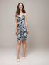 Ruffle Neck Sleeveless Sundresses For Women's - D2061